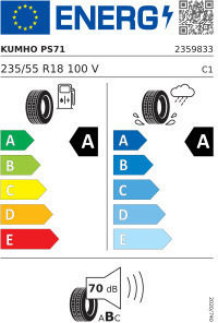 Kumho 215/65R17 99V Summer Car Tyre