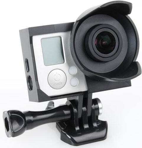 Frame Gopro Hero 3/3+ 4 Sonnenblende Kunststoff