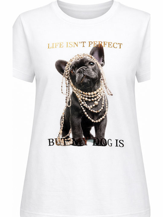 Γυναικείο T-shirt Λευκό