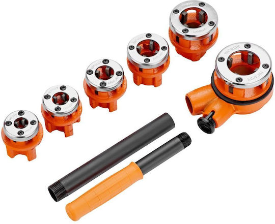 Sparta Pipe Threading Kit 9 Pieces