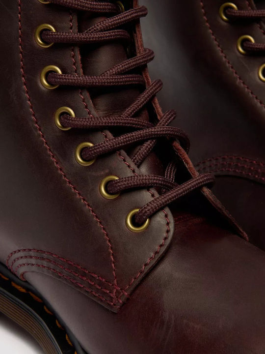 1460 Leather Women's Ankle Boots Brown