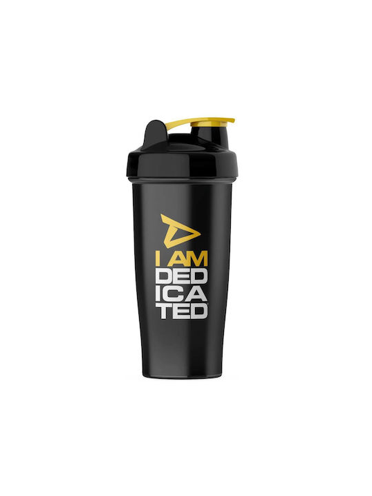 Dedicated Nutrition Shaker Πρωτεΐνης 800ml Πλαστικό Μαύρο