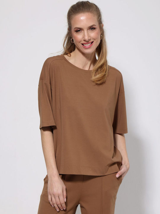 Women's Brown T-shirt