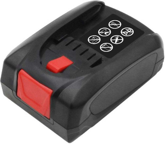 WS Xtreme Power Μπαταρία Εργαλείου Λιθίου 18V με Χωρητικότητα 2Ah