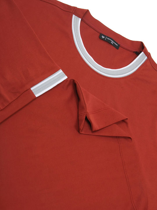 Short Sleeve Coral Blouse
