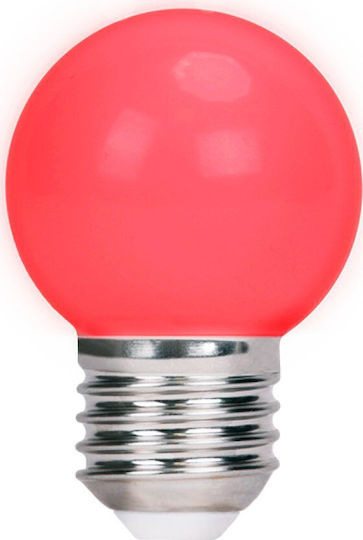 Forever Light LED Bulbs 2W For E27 Socket And G45 Shape Yellow 5 Pieces