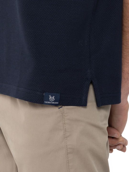 Polo Short Sleeve Blouse Dark Blue