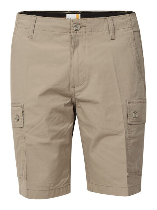 Men's Cargo Bermuda Shorts Beige