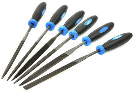 Set Fișiere Fine Pentru Metal Geko G40072 6 Bucăți