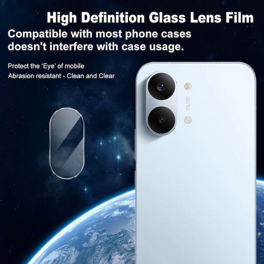 Imak Lens Προστασία Κάμερας Tempered Glass Διάφανο για το Poco X8 Pro Max