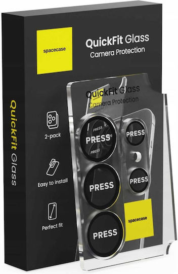 Spacecase Quickfit Camera Protector Tempered Glass Black for Galaxy S26 Ultra