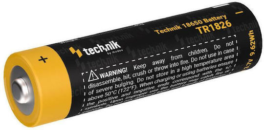 Technik Επαναφορτιζόμενη Μπαταρία 18650 2600mAh 3.7V