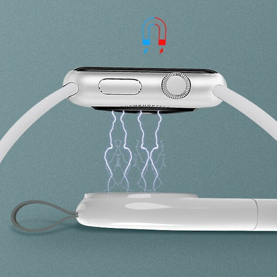 Wireless Charger Smart Watch Flippy Compatible Apple Iwatch 1-9 Magnetic Usb-a Port Interface Cable-free Directly To Dock Computer Black