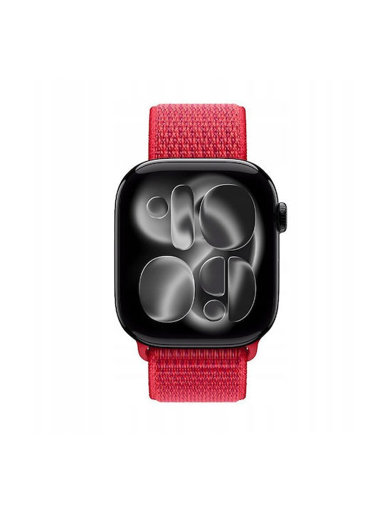 Crong Nylon Fabric Strap Red Fusion Apple Watch 38/40/41/42mm