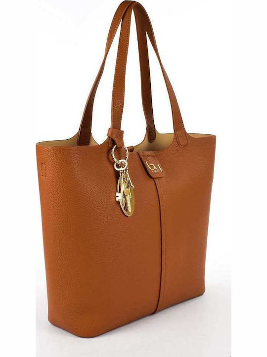 Geantă Dama Shopper De Umar Tabac Maro