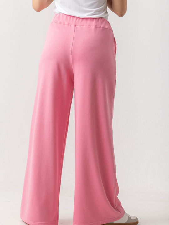 Women's Pantaloons with Rubber Band Pink