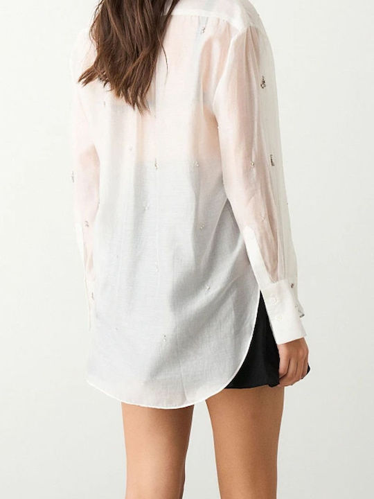 Long Sleeve Women's Shirt White