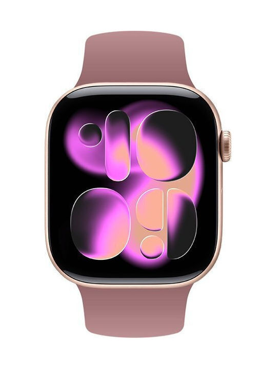 Crong Liquid Tragbare Bänder Dusty Pink Für Apple Watch 38/40/41/42mm Crong Liquid Tragbare Bänder Dusty Pink Für Apple Watch 38/40/41/42mm