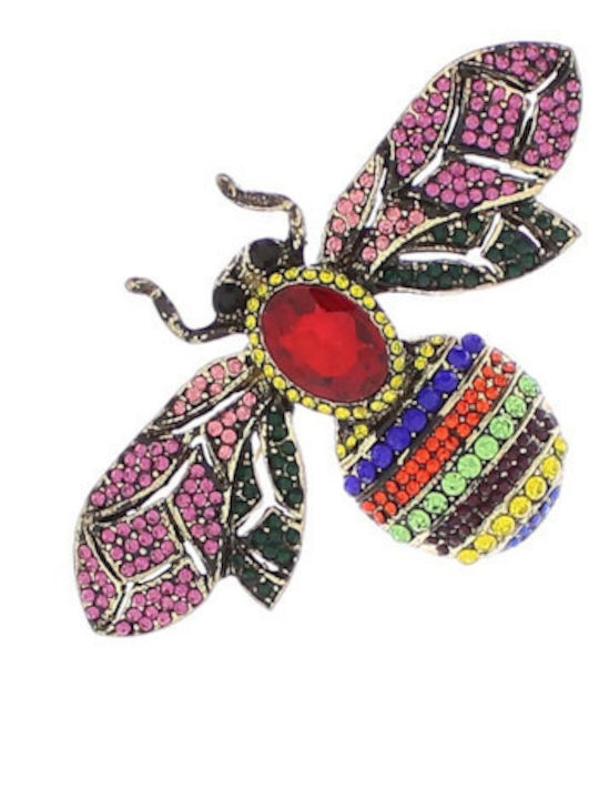 ButicCochet Mehrfarbige Brosche