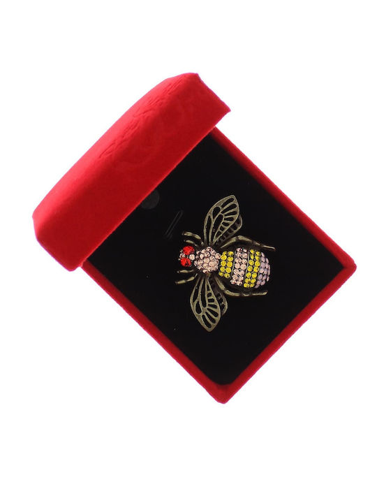 ButicCochet Mehrfarbige Brosche