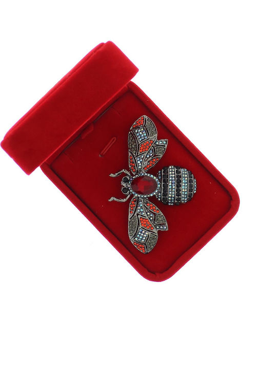 ButicCochet ButicCochet Rote Brosche