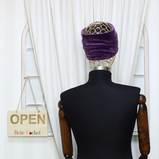 Women's Synthetic Material Headband Buticcochet One Size Purple Bnt415