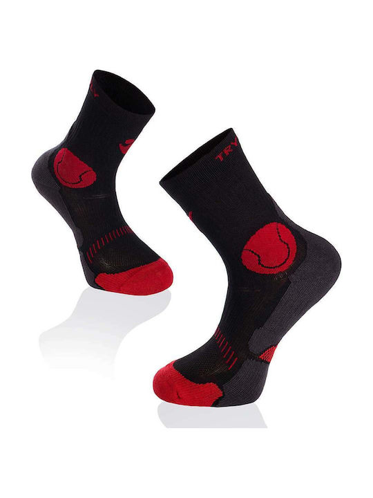 Try to Fly Sosete Sport Pentru Tenis Negre 1 Pereche