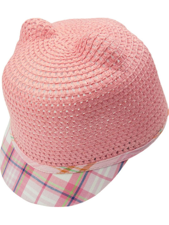 ButicCochet Kinderhut Stroh Rosa
