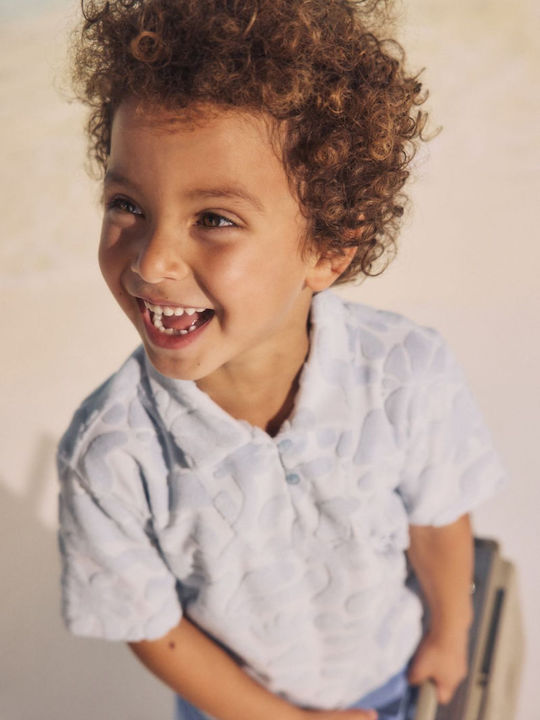 Kids Fabric Blue Shorts/Bermuda