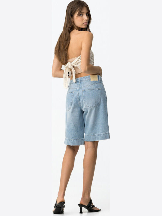 Tiffosi Women's Blue Jean Bermudas