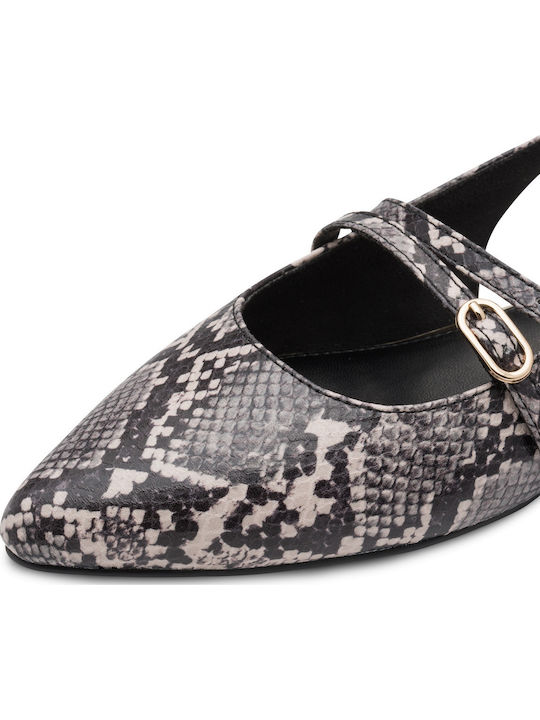 Damen Ballerinas Slingback Mehrfarbige