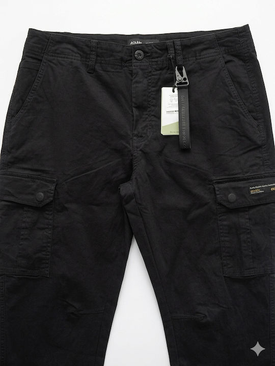 Men's Cargo Trousers Black