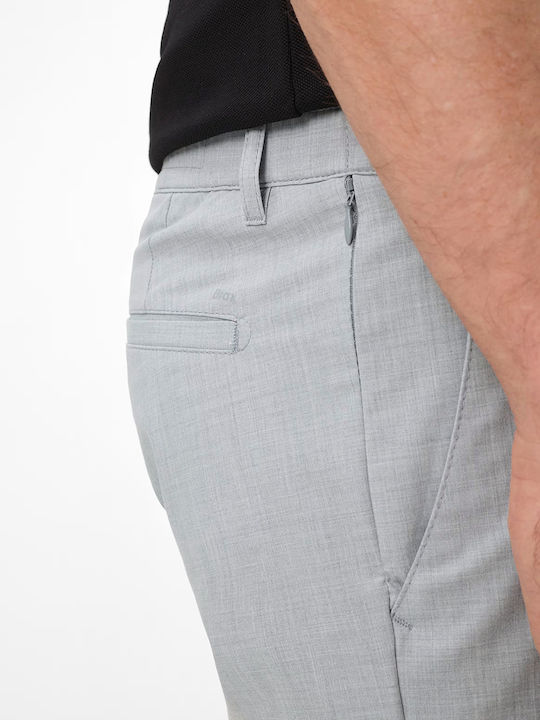 Chino Trousers Elastic in Slim Fit Gray