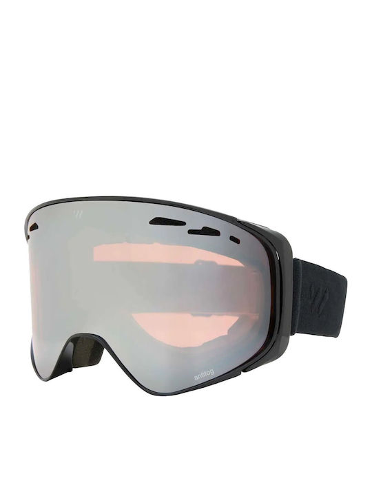 Witeblaze 1003730-Schwarz Ski- und Snowboardbrille Für Erwachsene Schwarze Mit Tönung In Schwarz