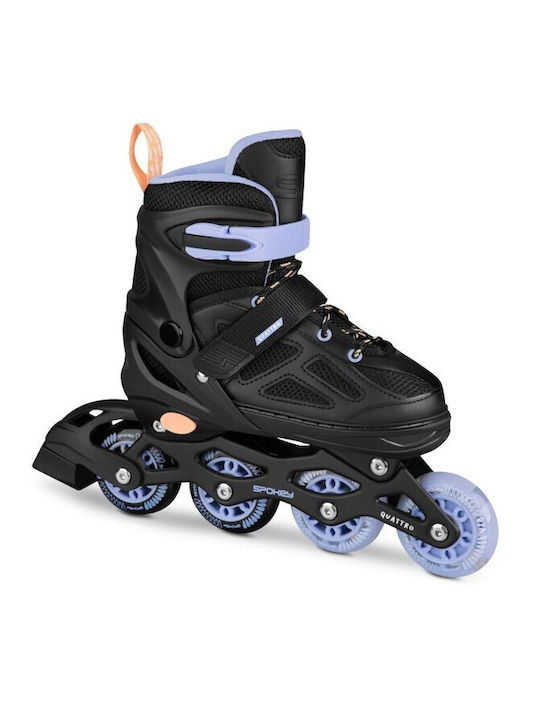 Spokey Quattro 4in1 Inline Αυξομειούμενα Rollers Γκρι Παιδικά