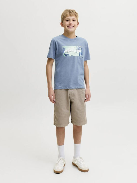 Kinderoberteile T-Shirt Blau Junior