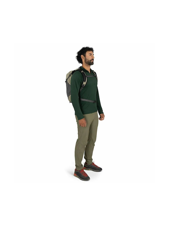 Osprey Hikelite Ορειβατικό Σακίδιο 18lt Αδιάβροχο Γκρι Daypack