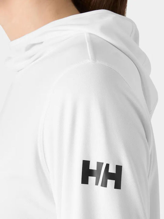 Hh Tech Women's Sweatshirt Hooded White