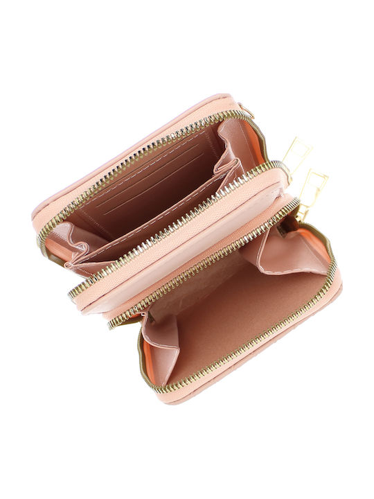 Große Damenbrieftasche Rosa