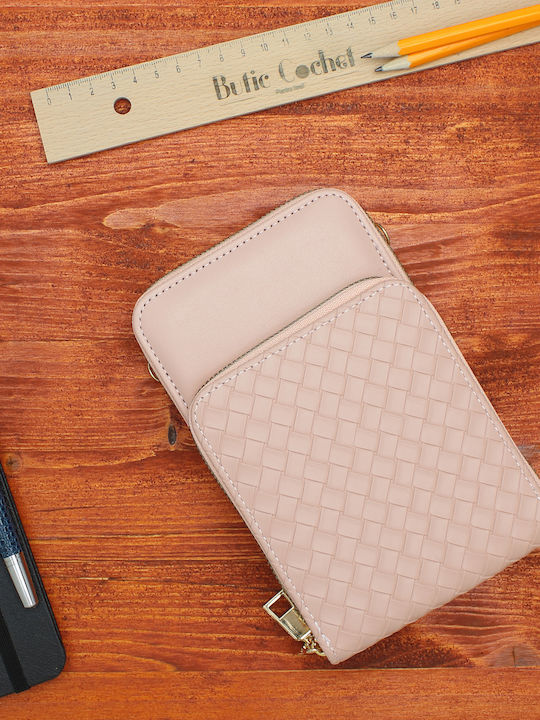 Große Damenbrieftasche Rosa