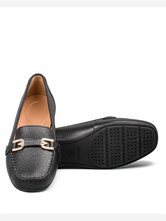 Annytah Moc Γυναικεία Loafers σε Μαύρο Χρώμα