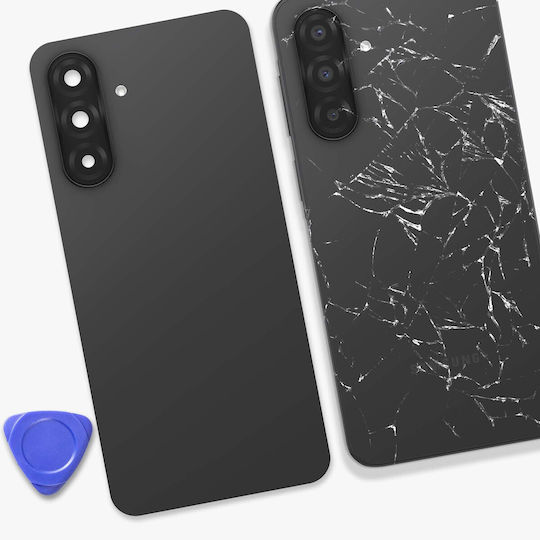 Clappio Compatible Battery Cover Galaxy A17 4g Integrated Camera Lens Black