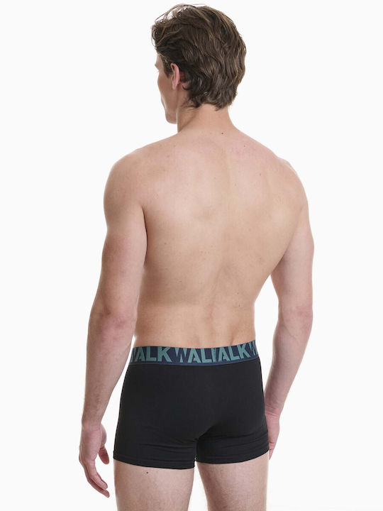 Herren Boxershorts Blau/Grau 2Pack