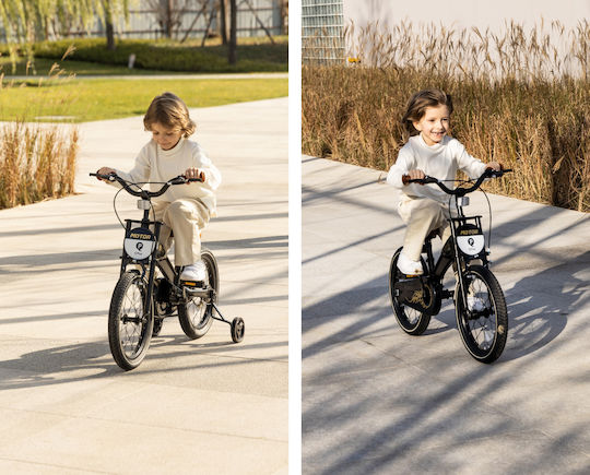 Q Play Kinder Balancefahrrad Schwarz