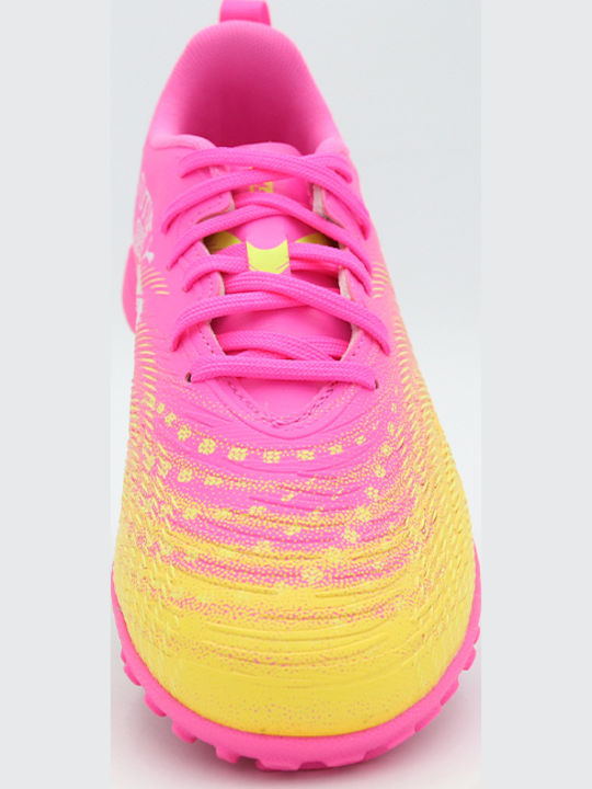 Play TT Kids Soccer Cleats with Turf Fuchsia