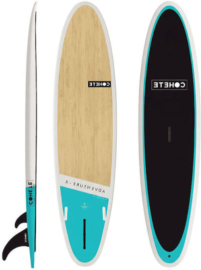 Cohete Adventure-X Bamboo Σανίδα SUP με Μήκος 3.4m Πολύχρωμη ΤΙΡΚΟΥΑΖ