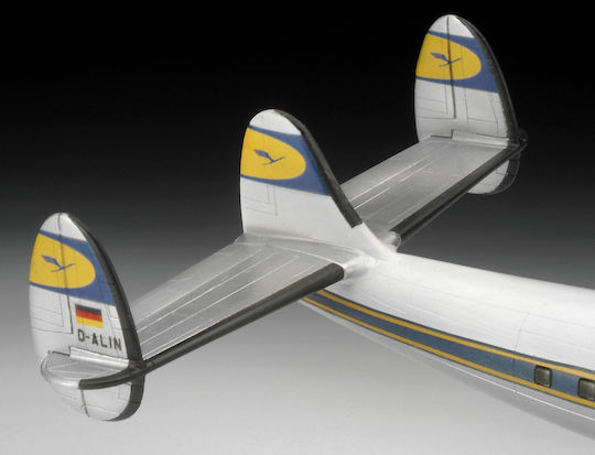 Assembly Model Revell Airplane Lockheed L-1049g Super Constellation Lufthansa 95 Pieces