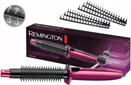Remington Flexibrush Steam Styler Κεραμική Ηλεκτρική Βούρτσα με Αέρα για Μπούκλες