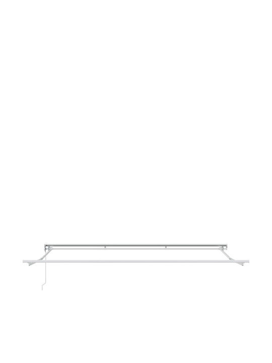 vidaXL Terrasse Zelt mit LEDs Orange 4.5x3m