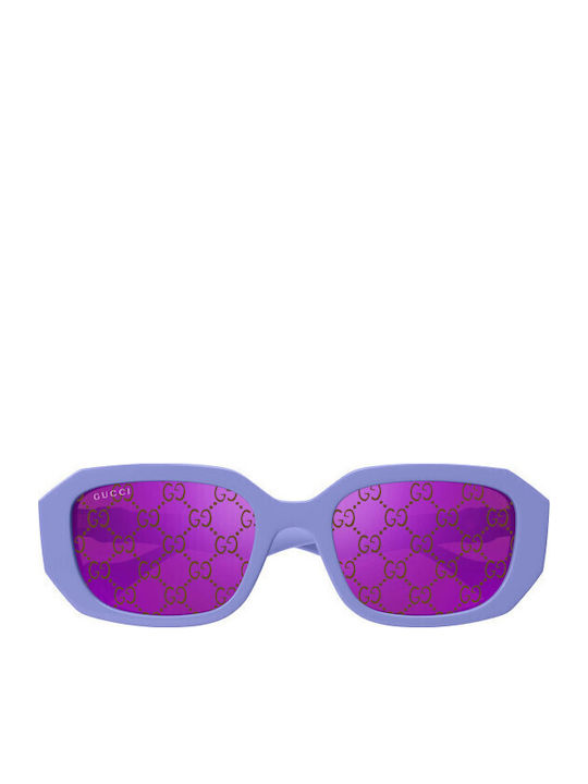 Gucci Sunglasses Purple with Acetate Frame & Purple Lens